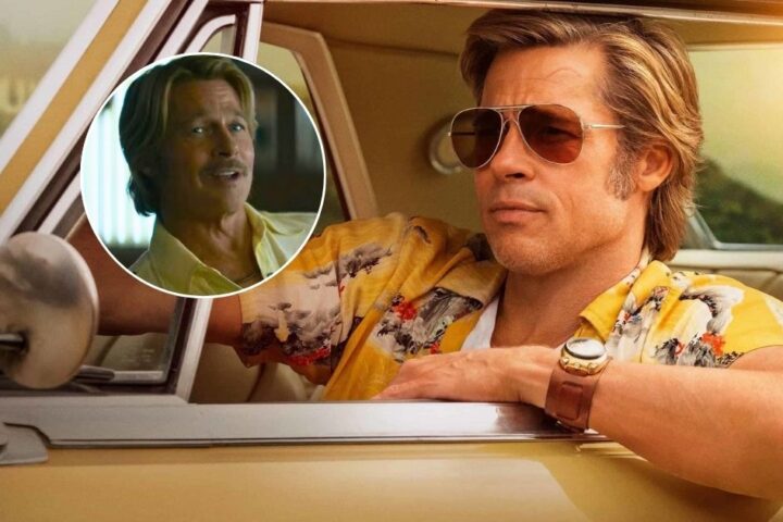 brad pitt nei panni di cliff booth