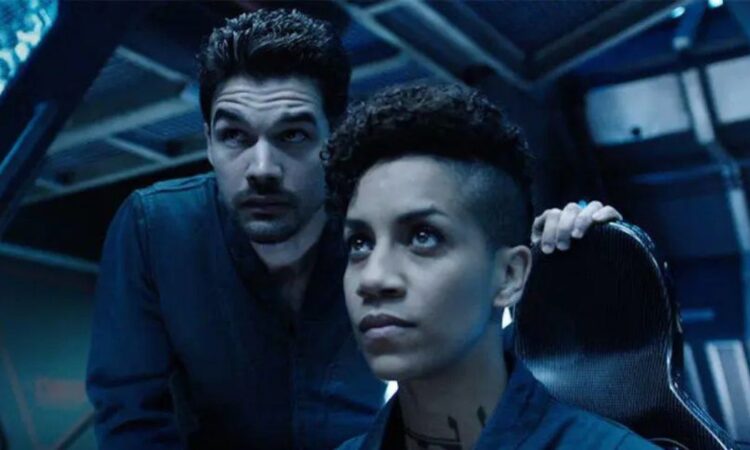 scena dalla serie di fantascienza the expanse